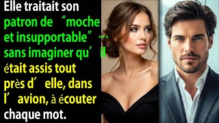Elle traita son patron de moche et ingérable sans savoir qu’il était assis juste à côté dans l’avion