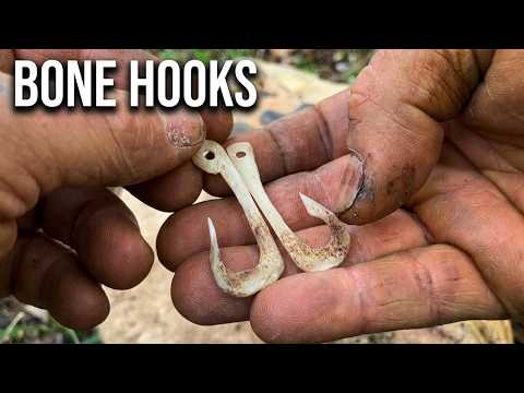 Primitive Survival: How to Make Bone Fish Hooks from Scratch