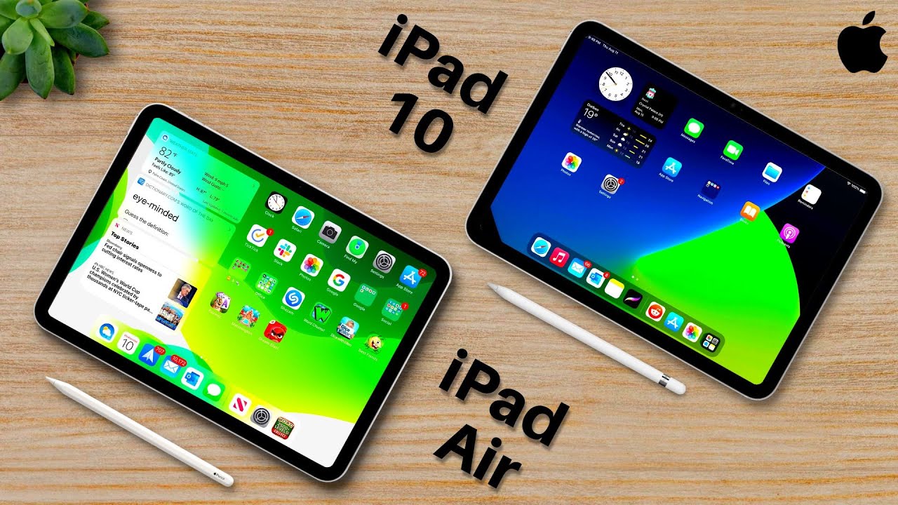 Apple iPad (10th Gen, 2022) vs. iPad Air (5th Gen, 2022)