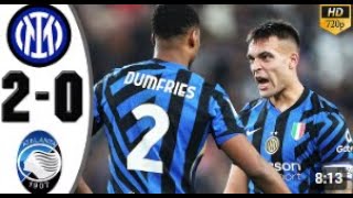Inter Vs Atalanta 2-0 Extended Highlights | Supercoppa Italiana 2024