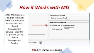 IBS Receivables Management Service Interface with MIS โ JBL Solutions MIS Accu-Tech