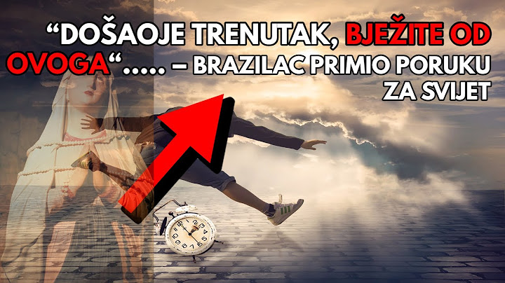 DOŠAO JE TRENUTAK BJEŽITE OD OVOGA! - BRAZILAC DOBIO PORUKU ZA SVIJET