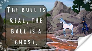 The Last Unicorn │Unicorn asks for theories about the Red Bull [What do you know of King Haggard]