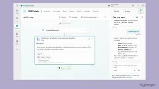 Copilot Studio Salesforce Update a CRM Contact