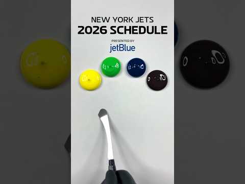 Football Is Art (Craft Blend): New York Jets 2026 Schedule #nyjets #nfl #shorts