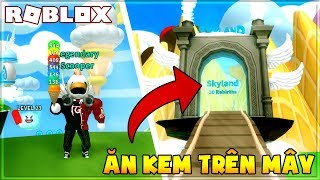 [☁️ Sky Land] ROBLOX | VÙNG ĐẤT KEM TRÊN MÂY VÀ GÀ REBIRTH SIÊU TỐC | Ice Cream Simulator screenshot 2