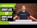 Sonos Arc vs Sonos Beam (Gen 2): Which Should You Buy?