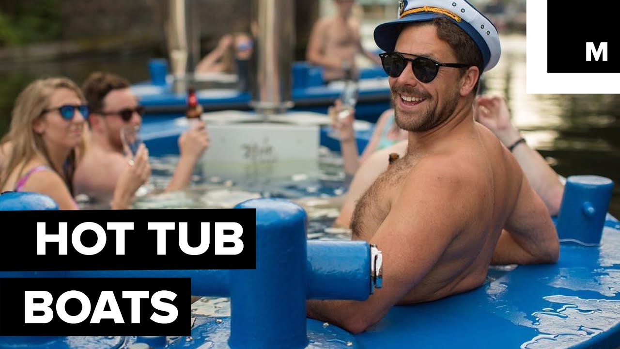 Hot tub boats YouTube