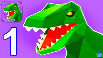 Dino Survival: Jurassic World - Gameplay Walkthrough Part 1 Tutorial (iOS,Android Gameplay)