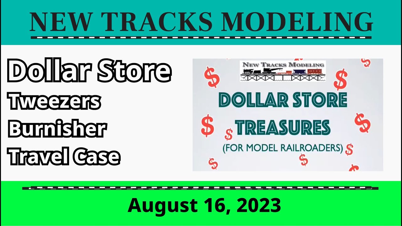 Dollar Store Treasures Inexpensive Tools & Bargain Supplies for Model