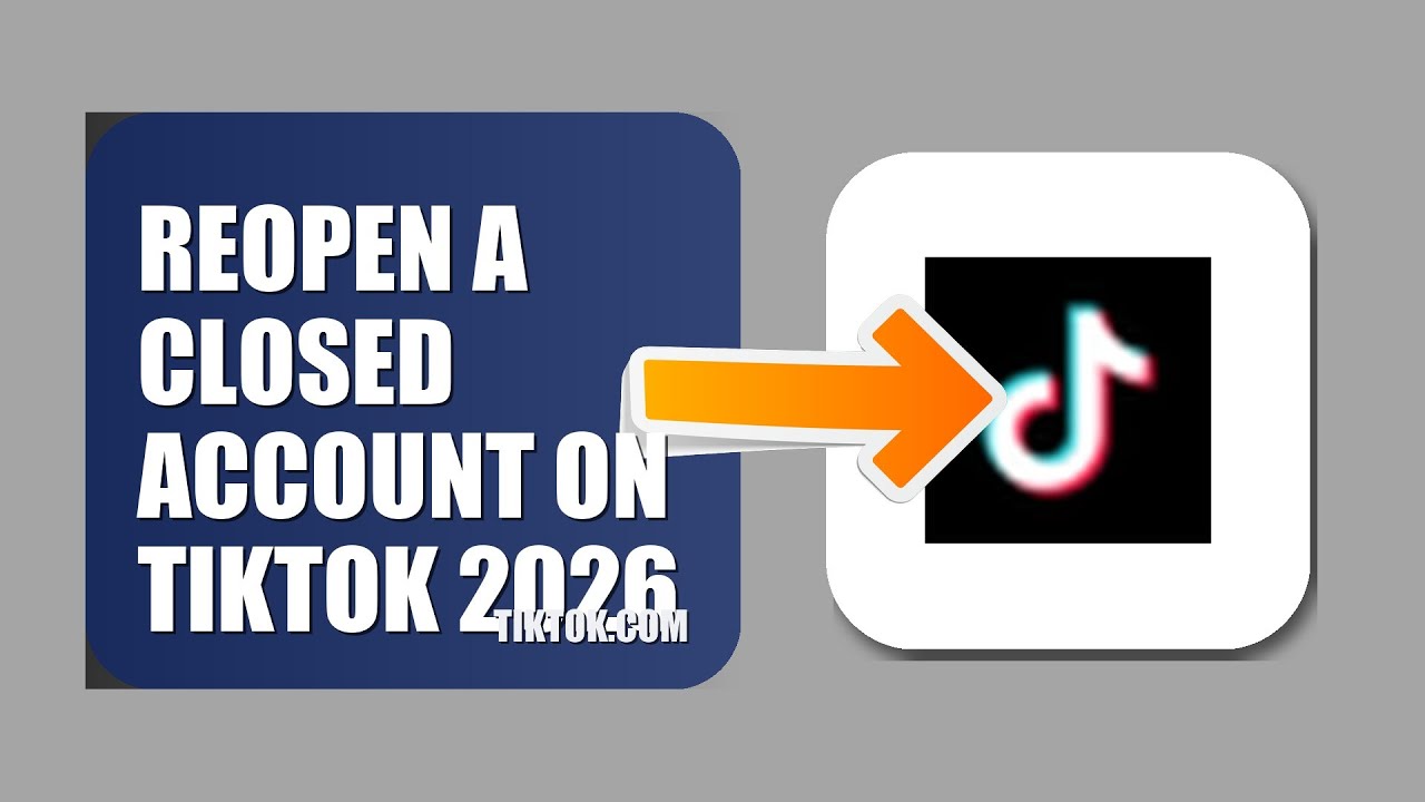 How To Reopen A Closed Account On TikTok 2026 (FULL TUTORIAL)