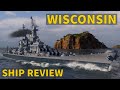 Wisconsin  new dockyard t10 american battleship  world of warships