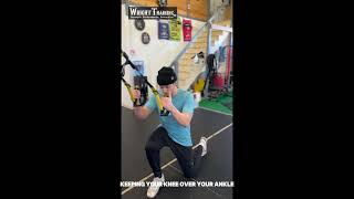 TRX Split squat #mobility #trxfitness #personaltrainer #trxworkout #howto #trxworkouts #tutorial