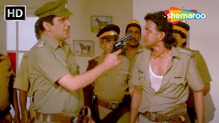 पुलिस के काम में अड़चन डालने के लिए तुम्हें सस्पेंड करते है | Mithun Chakraborty, Rekha, Rajinikanth