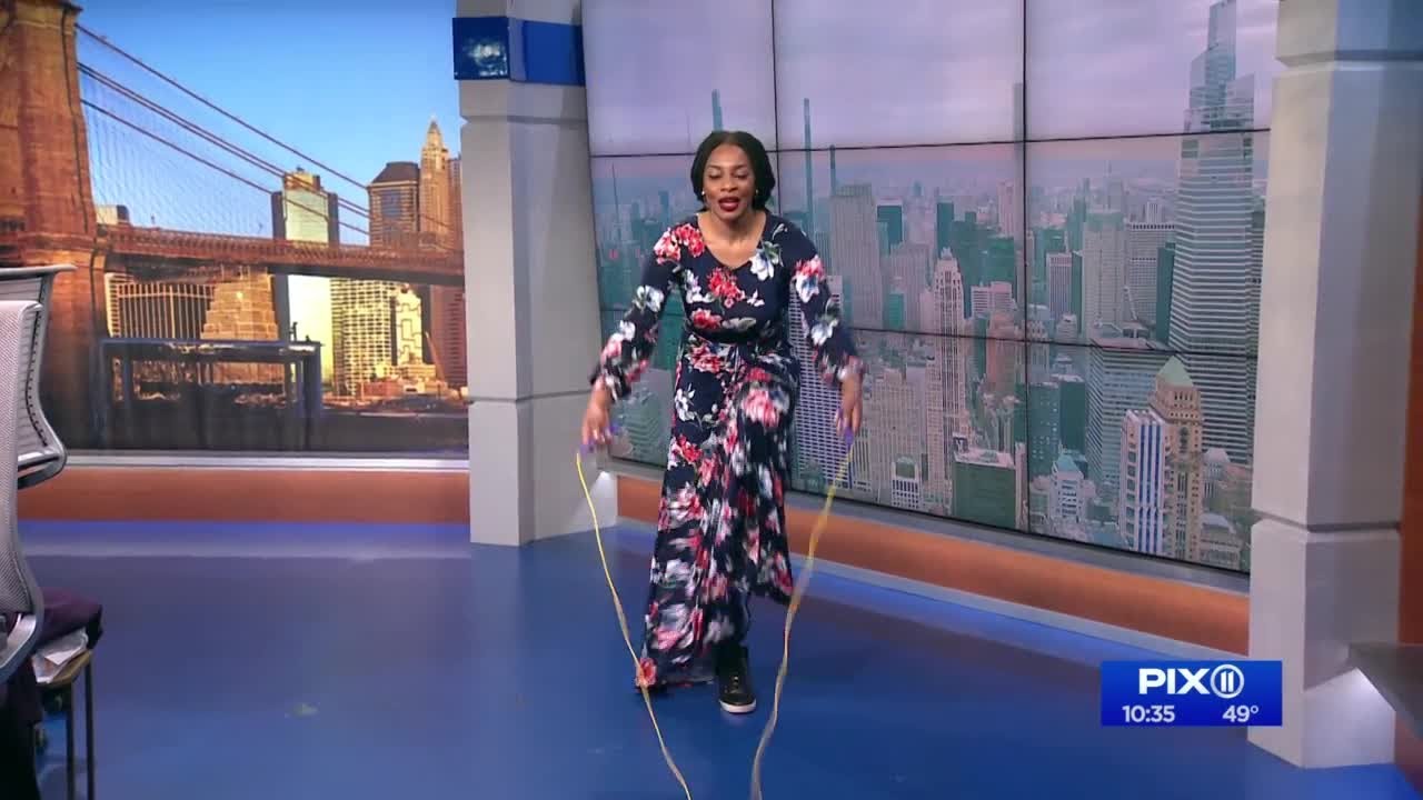 How did Oji do with the jumprope challenge?