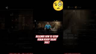 Mk mobile new player how to setup talent tree equipments.