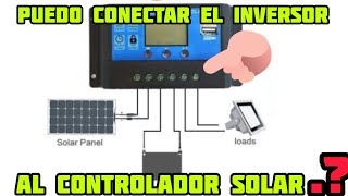 Dónde conectar el inversor solar?