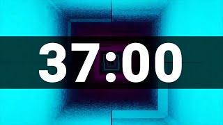 37 Minute Timer with Cool Upbeat Music for Kids, Chill Instrumental Countdown
