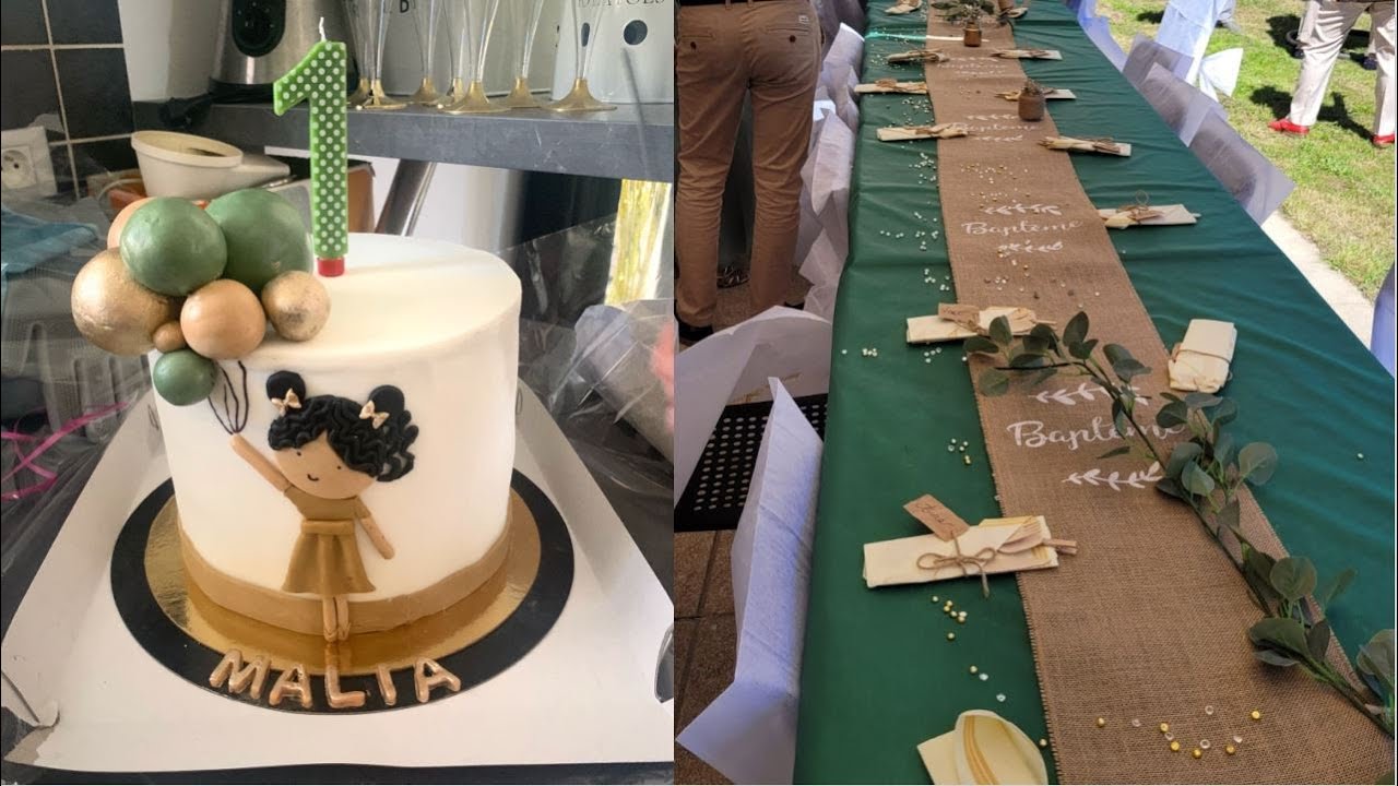 🌾PREPARATION BAPTEME ET ANNIVERSAIRE MALIA🎂