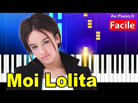 Alizée Moi Lolita Piano Cover Tutorial Karaoké Paroles