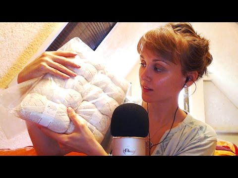 [ASMR GERMAN] CRINKLE SOUNDS - SOFT SPEAKING WITH A BIT OF WHISPERING