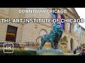 Chicago walking tour  the art institute of chicago downtown chicago  4k 60fps