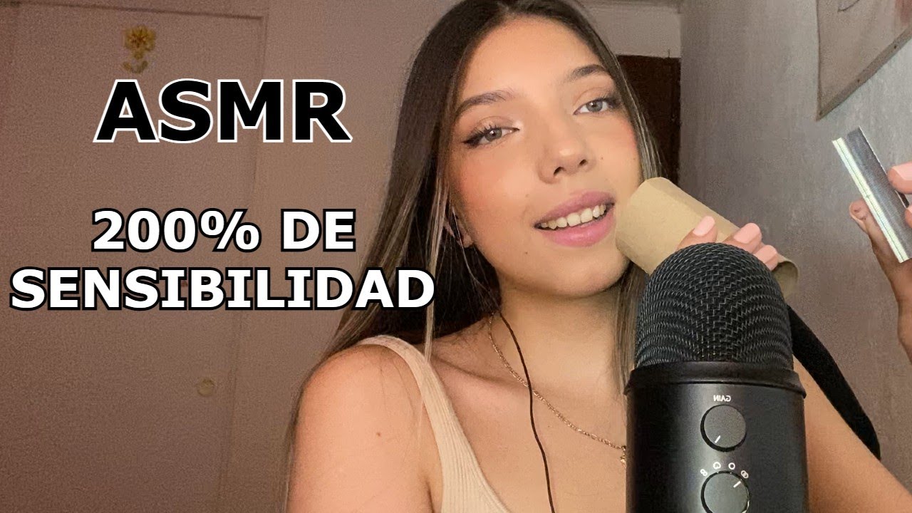 ASMR 200% DE SENSIBILIDAD - SUSURROS DIRECTO A TUS OIDOS | MOUTHSOUNDS ...