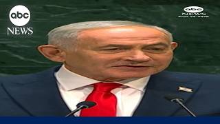 Benjamin Netanyahu addresses U.N., some delegates walk out