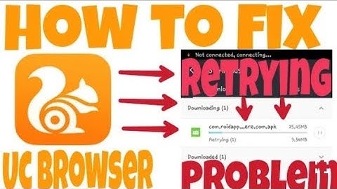 UC Browser Download Retry Problem Fix (HINDI) | How to Solve | Retrying Problem