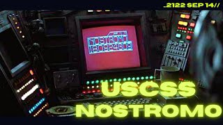 USCSS NOSTROMO DECK CONTROLS | SPACE CABIN SOUNDS | Scifi computer & space station sounds to relax