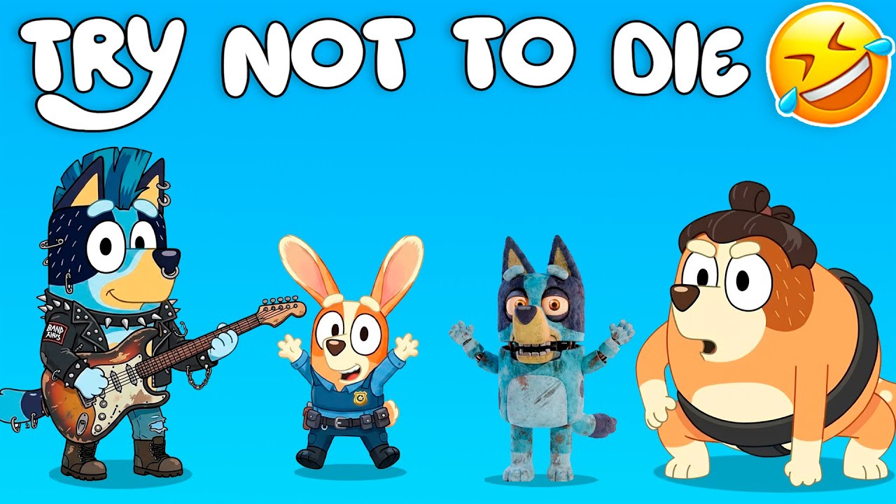 BLUEY - TRY NOT TO LAUGH 😂 [YTP] TOO RIZZED TO RESIST