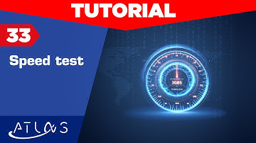 ATLAS NG tutorial: [33] Speed test