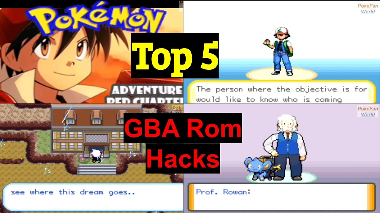 Top 5 Best Completed Pokemon GBA Rom Hacks! (May 2024) - YouTube