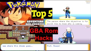 Top 5 Best Completed Pokemon GBA Rom Hacks! (May 2024)