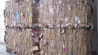 Good Useful Kraft Paper Scrap Baler Machine