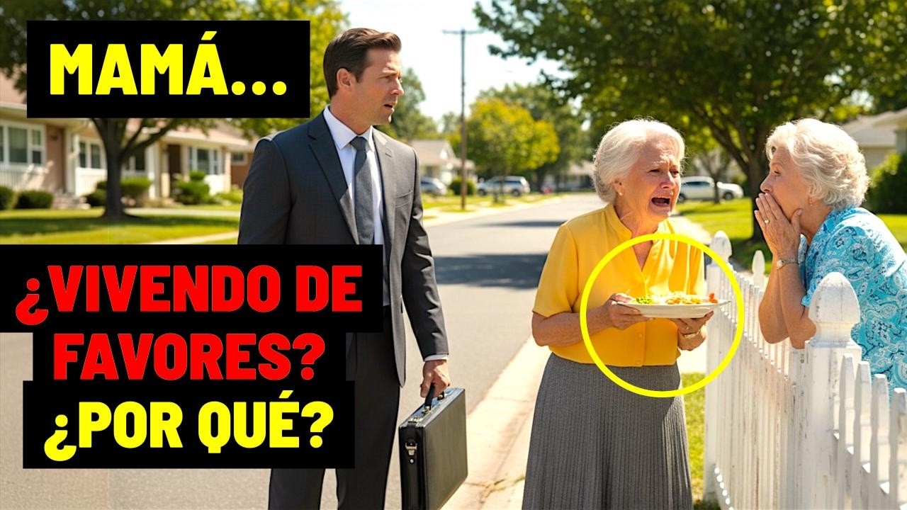 Le mandaba plata para una vida de reina, pero la encontré viviendo de favores. ¿Por qué?