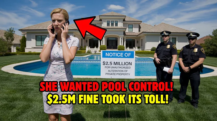 HOA Karen Called the Cops When I Closed My Ranch Pool — Didn’t Know She Triggered a $2.5M Fine