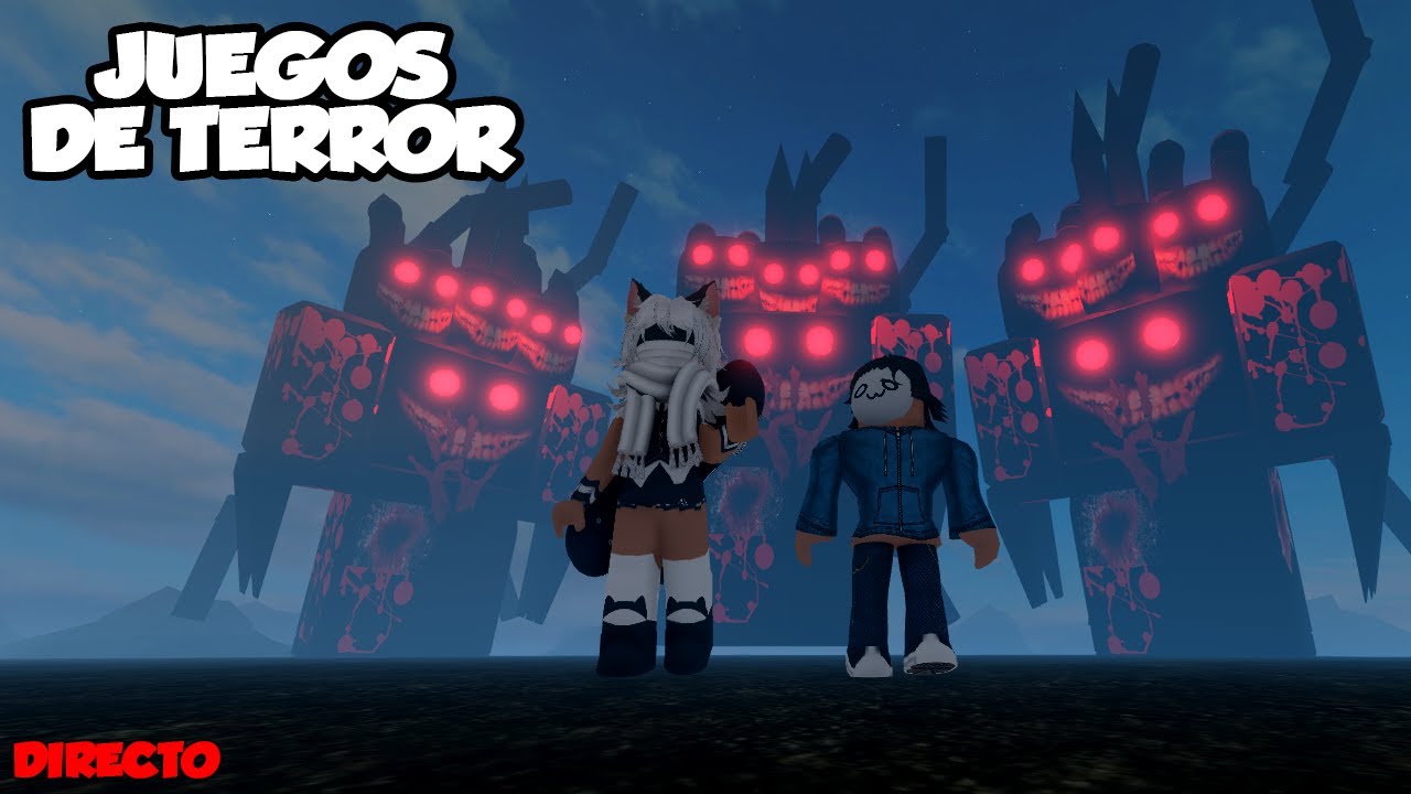 Juegos De Terror En Roblox En Vivo Youtube