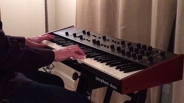 Prophet 600 Synthesizer Vol. 2 GliGli Sound Demo Custom Patches - Sequential Circuits