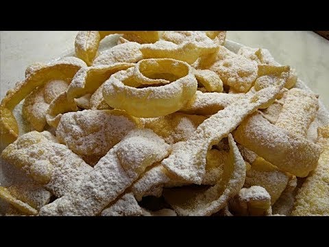 Хворост. Самый простой, домашний рецепт.