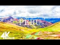 FLYING OVER PERU (4K UHD) - Relaxing Music Along With Beautiful Nature Videos - 4K Video HD