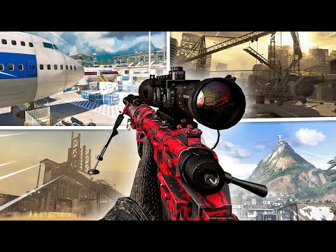 One Sniper Clip On EVERY MW2 2009 Map