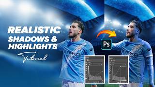 How To Create Realistic Shadows & Highlights in Photoshop | Sports Design Tutorial