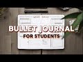 Bullet Journaling for STUDENTS ♡ BACK TO SCHOOL spreads for University 🌷