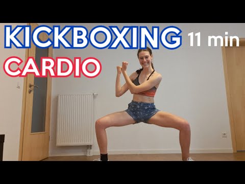 11 MIN KILLER KICKBOXING CARDIO HIIT🔥|No equipment, all standing, burn fat at home