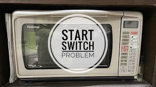 National Panasonic NN-C781JF Microwave problem Start switch not function