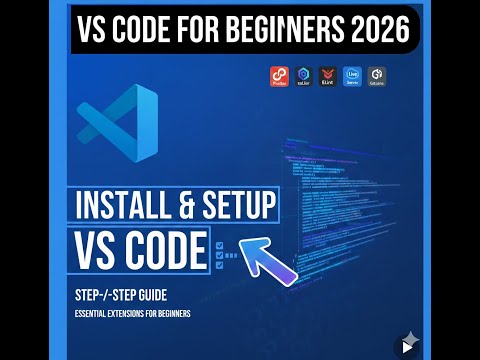 Visual Studio Code Installation + Best Extensions for Beginners | VS Code Setup 2026 #vscode