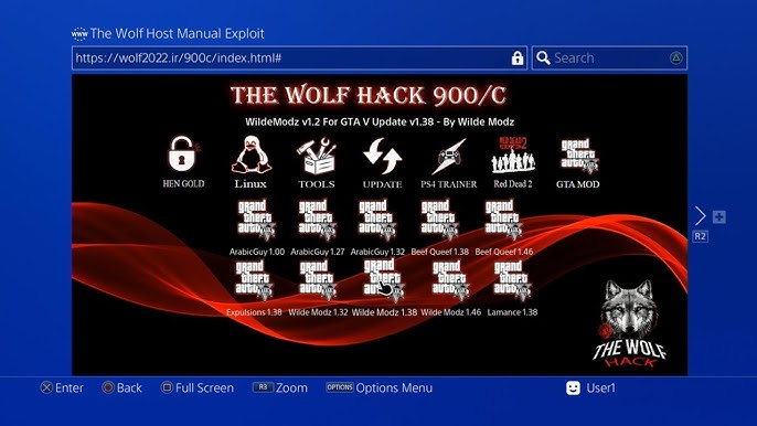 GTA V Lotus Mod Menu for PS4 Firmware 5.05 & Demo Video by 0x199