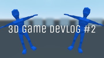 Adding Weapons and enemies to my game | 3D Game Devlog #2