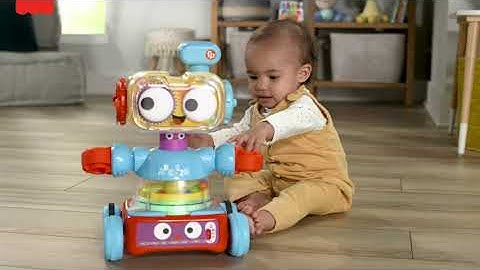Fisher Price Baby Toddler & Preschool Toy 4 In 1 Learning Bot With Music Lights & Smart via amazon